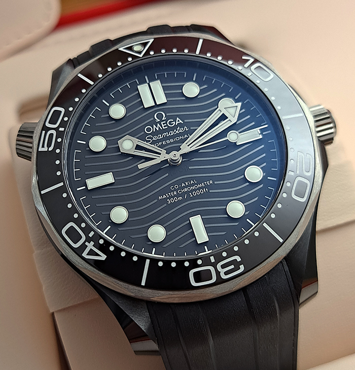 Omega Seamaster Professional Diver 300M Ceramic Wristwatch Ref. 210.92.44.20.01.001